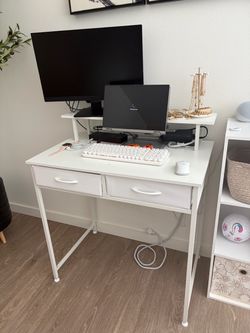Desk and chair