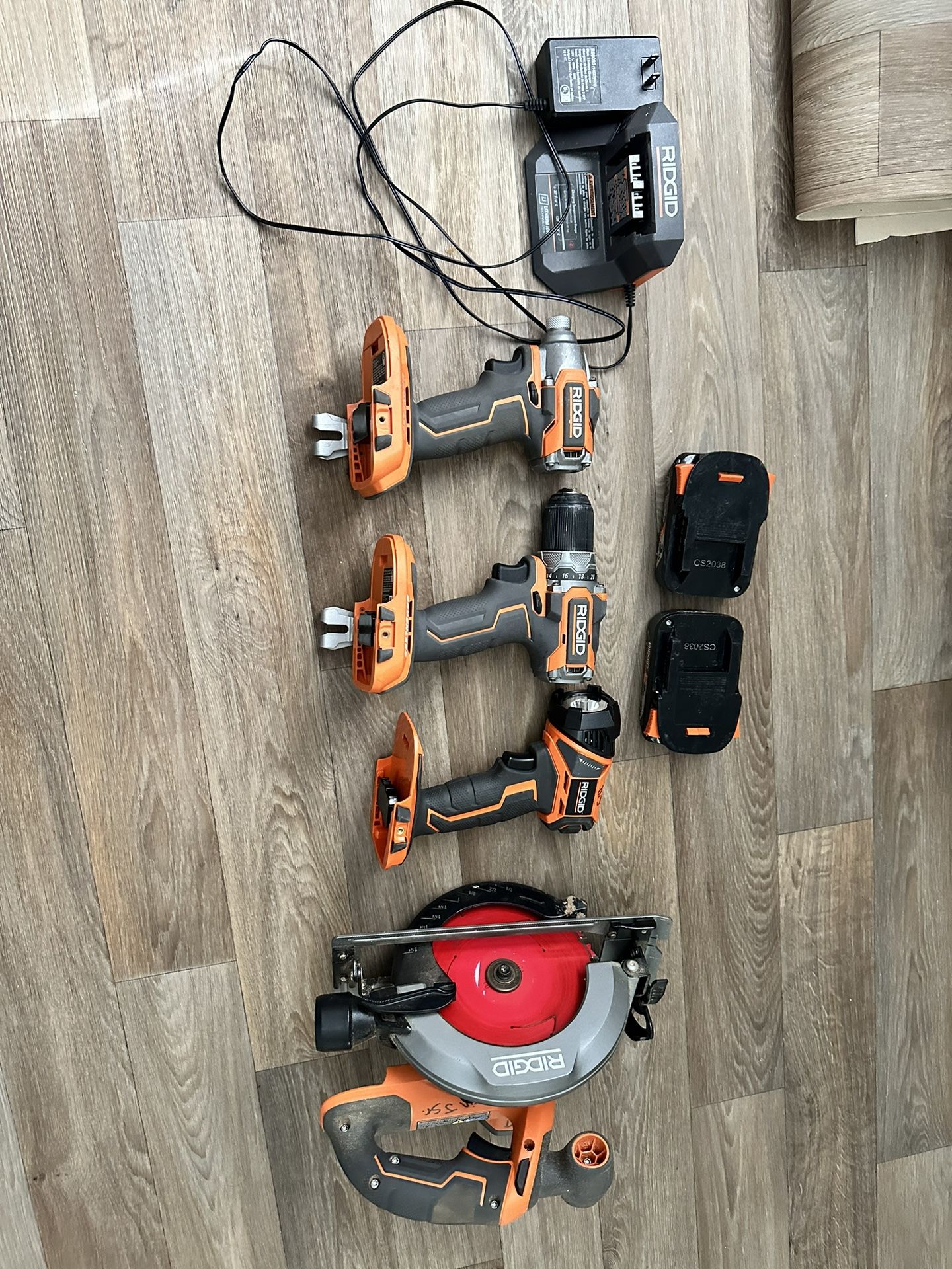 Rigid Tool Combo Set