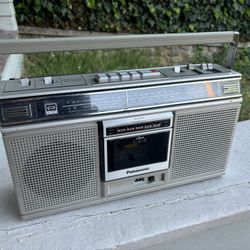 Panasonic RX-5020 Boombox Radio Boom Box Ghetto Blaster Ghettoblaster Cassette Tape Player