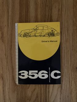 Porsche 356C Driver’s Manual