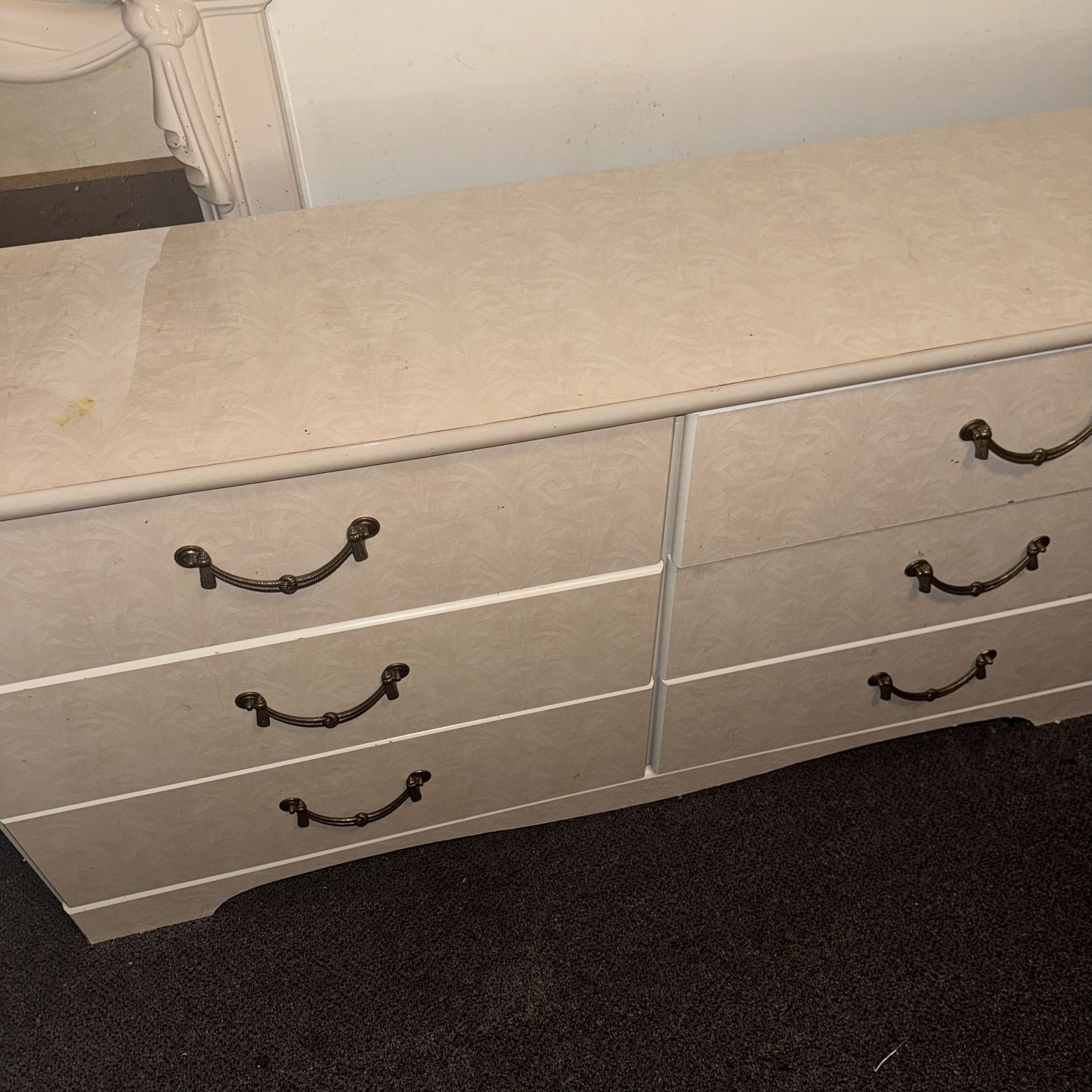 Dresser And Mirror