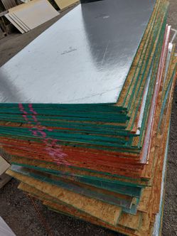 Plywood radiant 1/2 inch 4x8 playwood