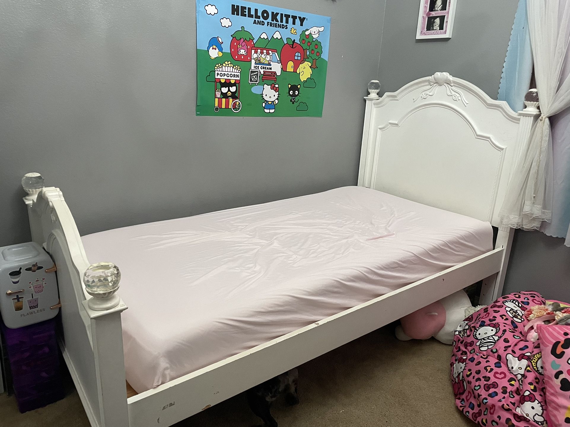 Twin Girls Bed 