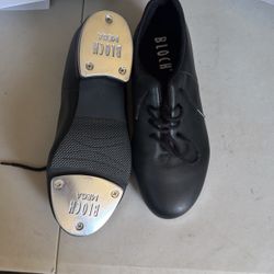 Bloch S0321L Sync Jazz Lace Up Tap Shoes – Women’s Size 6 Medium – Black Leather