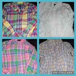 Polo Ralph Lauren shirts size 7 $12 each