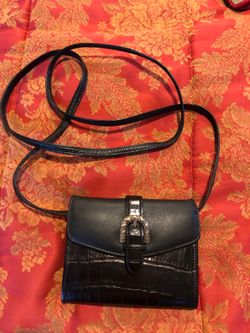 Brighton leather wallet with leather strap