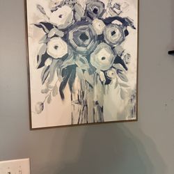 Blue Floral Pic