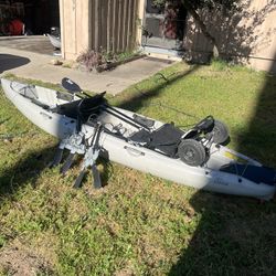 Hobie Tandem Kayak Fully Loaded 