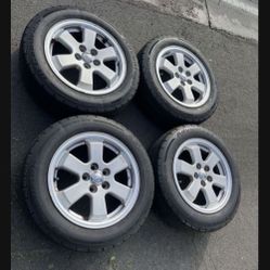 4 X 185/65r15 5x100 5x3.94 Stock Toyota Prius Corolla Impreza Wheels Rims Tires!!!!!!!!