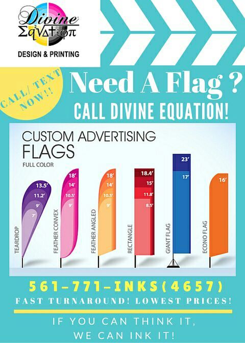 CUSTOM FLAGS! Events, promotional, advertising, Signs!