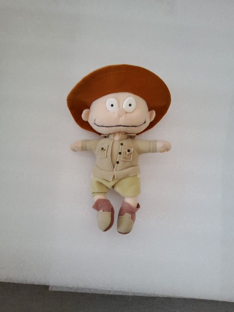 Mattel Rugrats Tommy Pickles 7" Safari Detective Plush Doll 