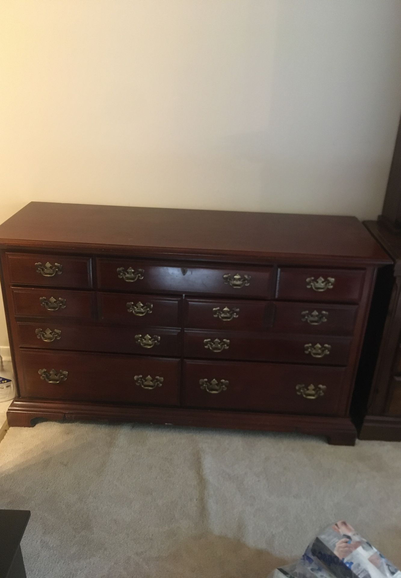 Free chest w/ drawers and mirror