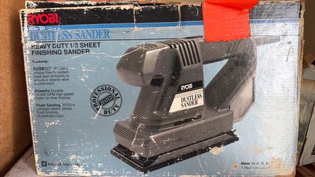 Ryobi electric wood sander