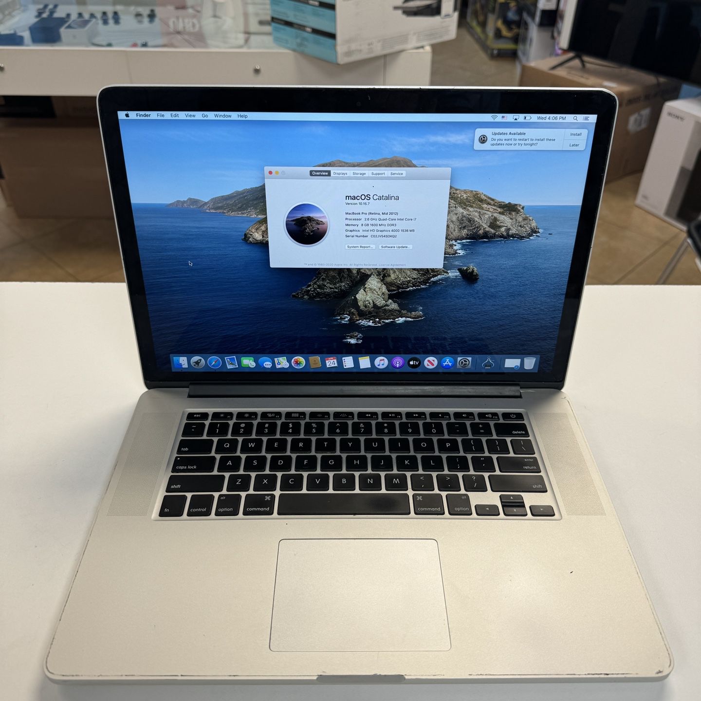 MacBook Pro 15inch i7/16/256ssd with Final Cut & Logic Pro