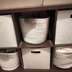 6 Cube Organizers , 13inch Boxes 