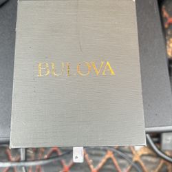 Elegant Bulova Watch 