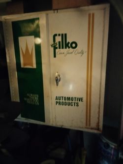 Filko Vintage Parts Cabinet