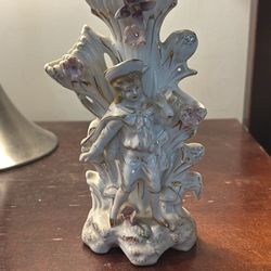 Vintage Vase / Candle Holder Man No mark