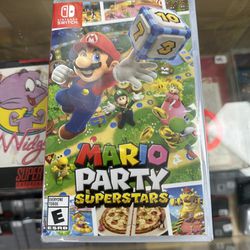 Mario Party Superstars Nintendo Switch New