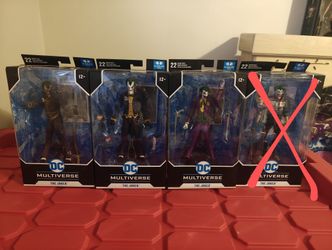 DC Multiverse Joker Figures