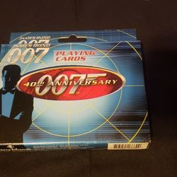 007 James Bond Collector Playing Cards 