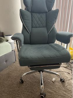 GTPLAYER Gaming Chair,Office Chair with Pocket Spring Lumbar Support, Ergonomic Comfortable Wide Office Desk Computer Chair with Outward Fixed Soft Ar