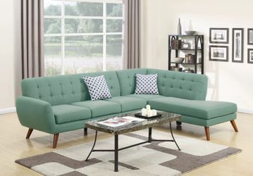 Brand New Laguna Retro Style Sectional Sofa