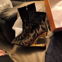 Exotic Flaming Heels