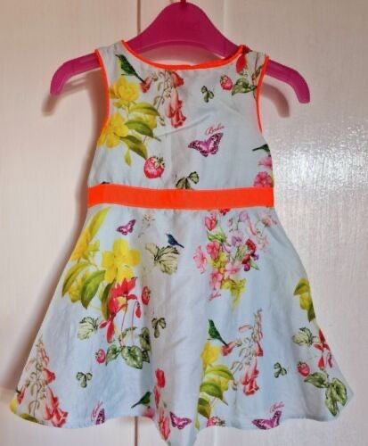 Ted Baker Baby Girls 6-9 Months Summer Floral Dress Party Occasion