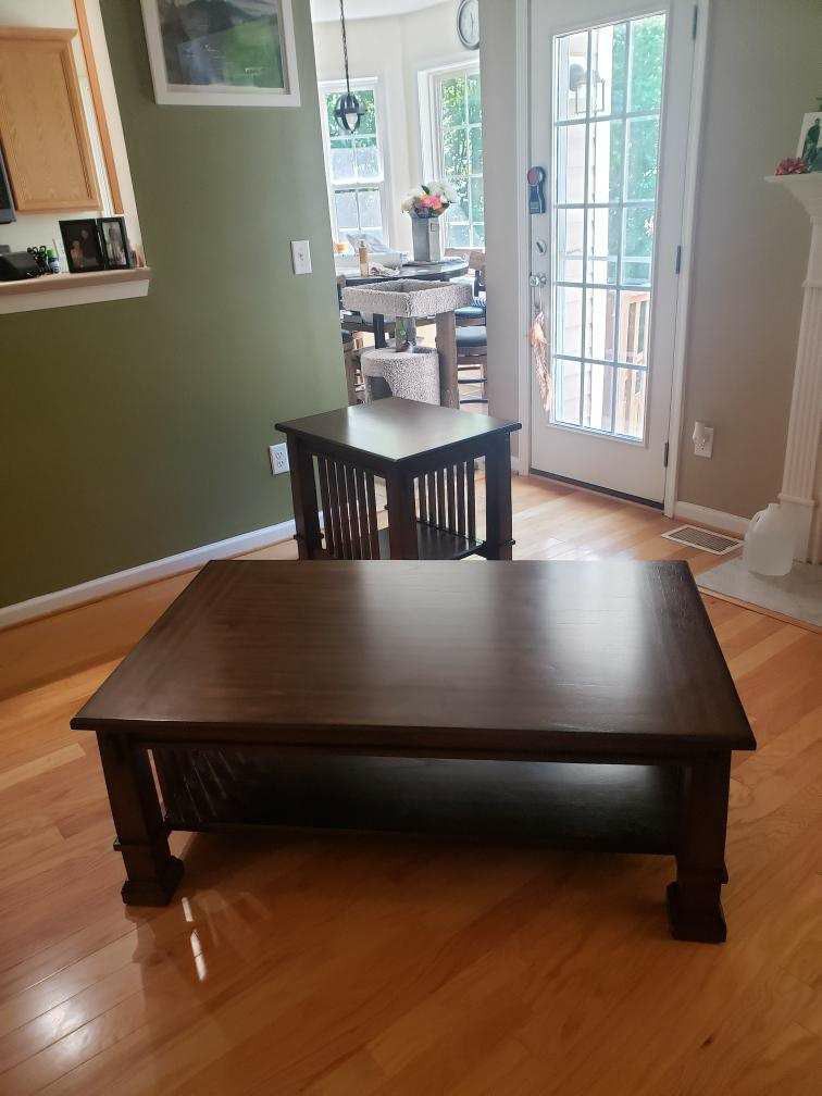Coffee Table and (2) End Tables