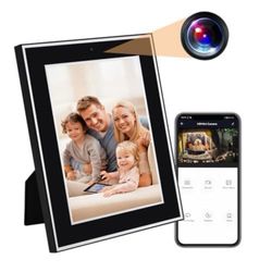 Hidden camera photo frame