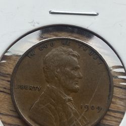 1909 VDB Lincoln Wheat Cent Penny F/- Send Me Your Offer-/