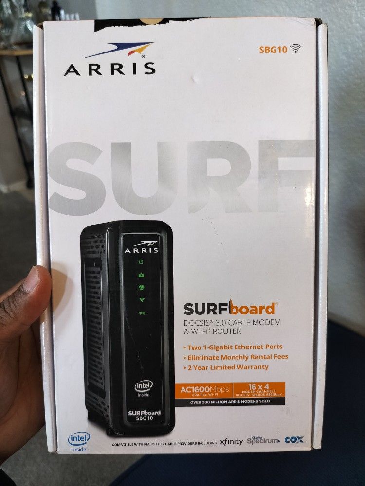 Arris Cable Modem & Wi-Fi Router 