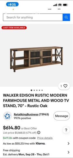 Farm house tv stand