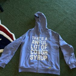 Awful Lot Of Cough Syrup Zip Up 