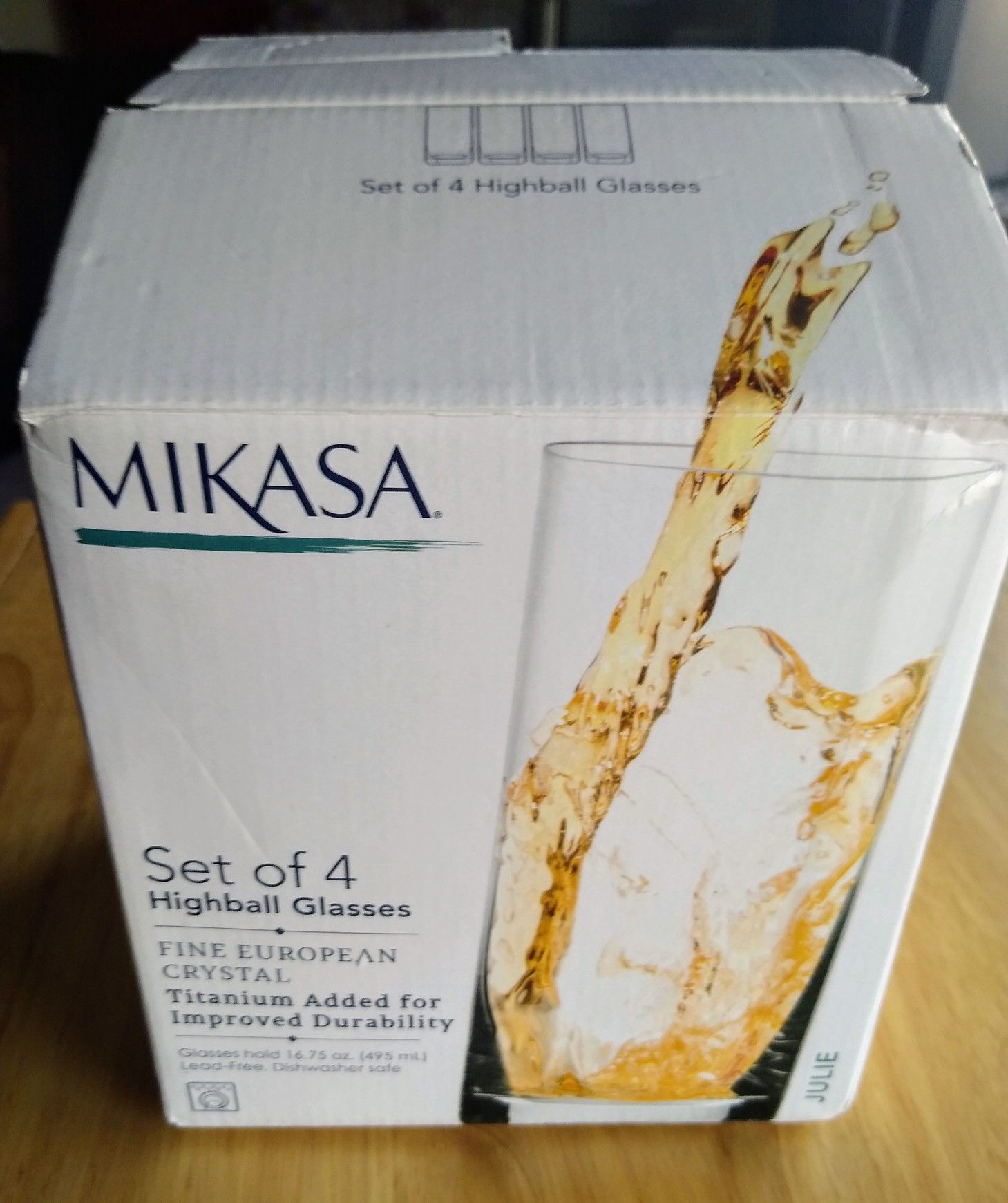 Set of 4 highball glasses - Mikasa