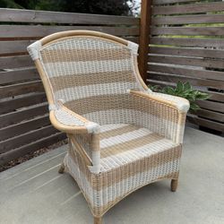 Pier One Imports Weathered Wicker Chair 