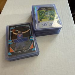 31 autographed Basketball cards