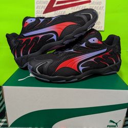 Puma Inhale black purple red 9M new