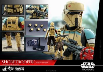 Hot Toys MMS592 Shoretrooper Squad Leader Star Wars Rogue One 1/6 Figure