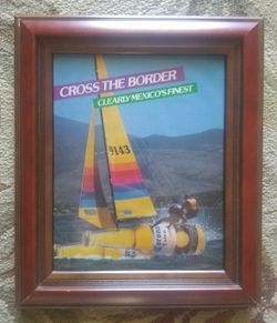 1980's Corona Beer Ads - Framed