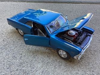 New Chevy Chevelle Metal Diecast Car Scale 1/24 (VALENCIA) $20