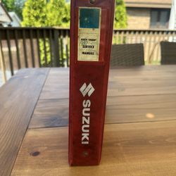 Suzuki GSX 750  Manual 90’s