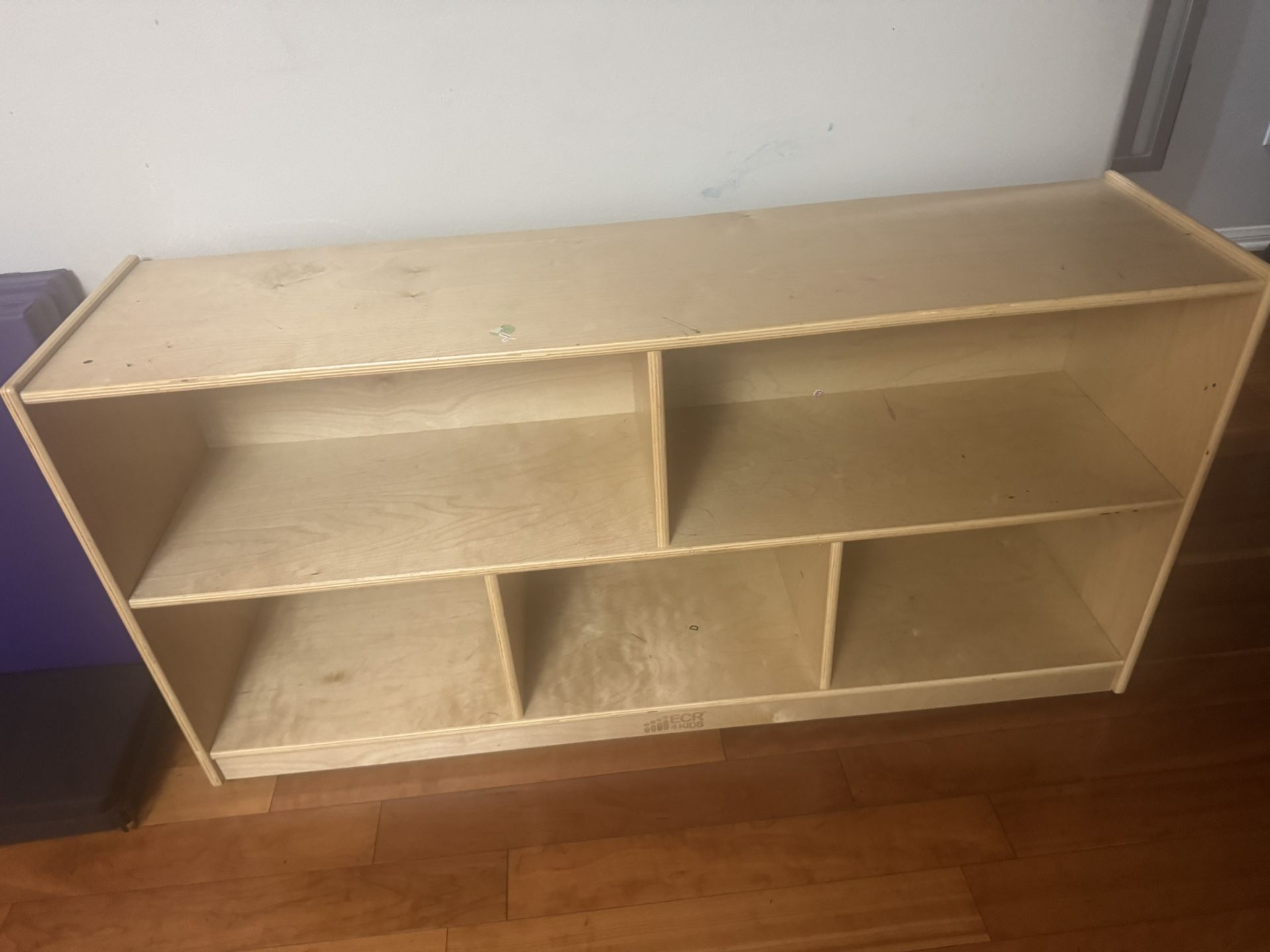 Kids Montessori Shelf 5 Section Aldarcie
