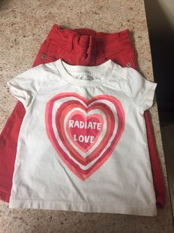 LIKE NEW GYMBOREE GIRLS OUTFIT