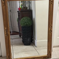 Vintage Gold Decorative Mirror