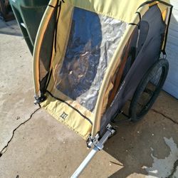 Bicycle Trailer For 2 Kids Or Your Choice