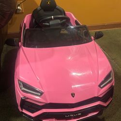 Pink Lamborghini Toy Car 