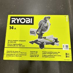 NEW 10” Ryobi Miter Saw