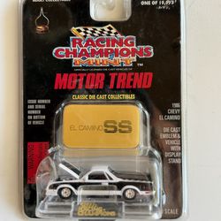 Racing Champions Mint 1:63 scale die-cast model of a 1986 Chevy El Camino SS
